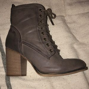 heeled booties